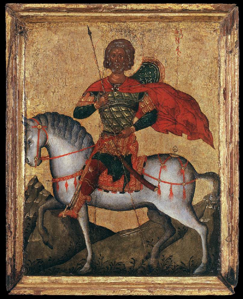 St Menas of Egypt on Horseback