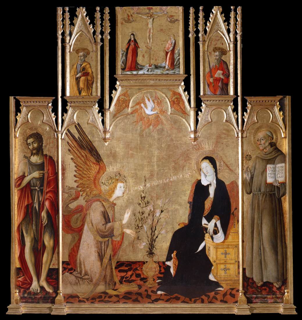 Annunciation with Saints