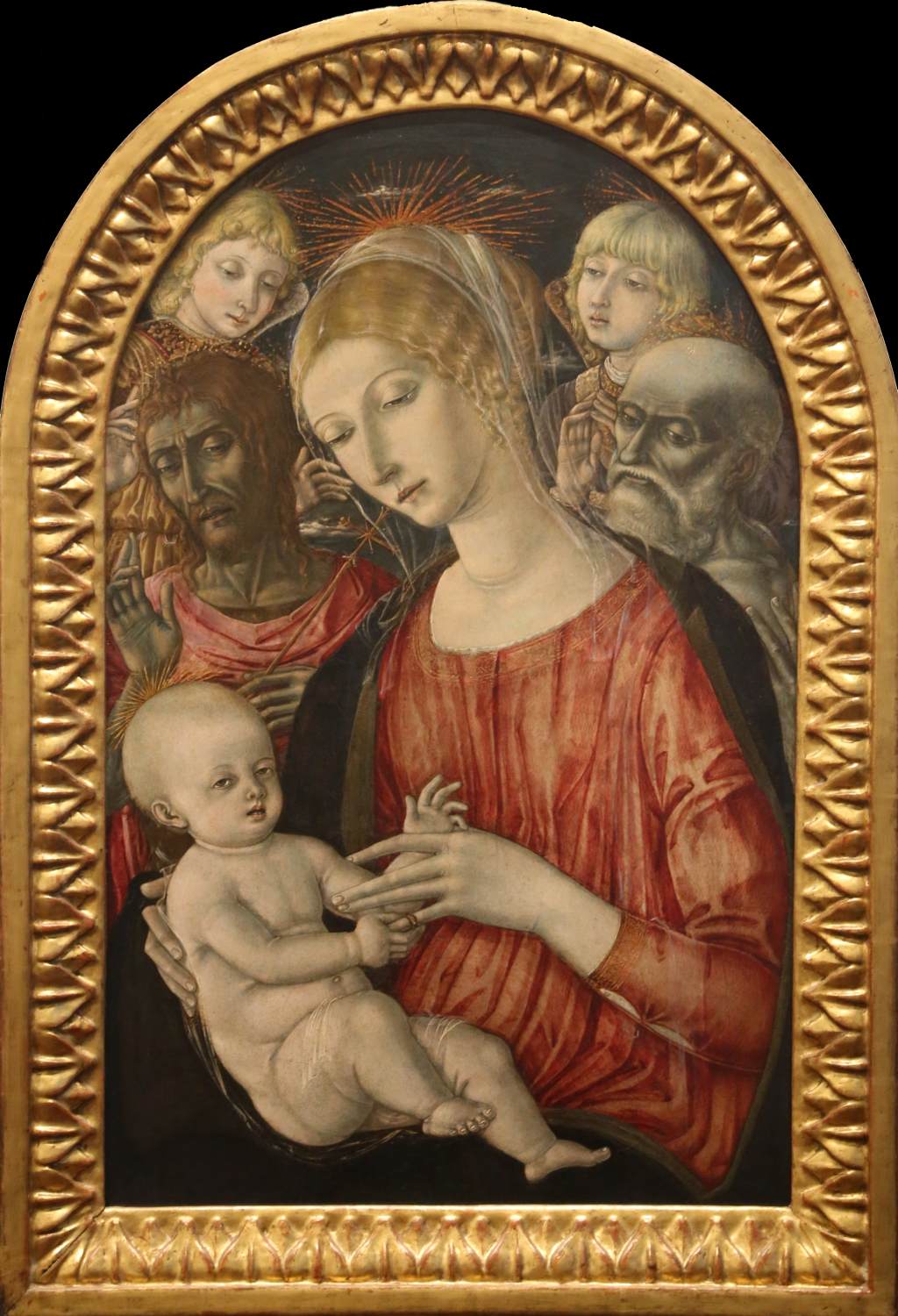 Virgin and Child with Sts John the Baptist and Jerome