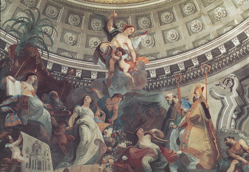 Ceiling decoration (detail)