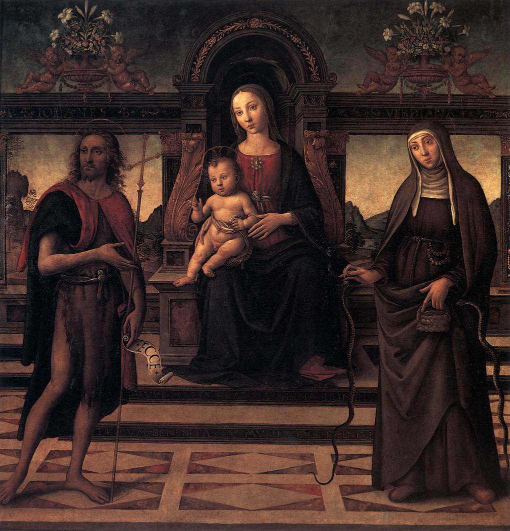 Virgin and Child with Sts John the Baptist and Verdiana