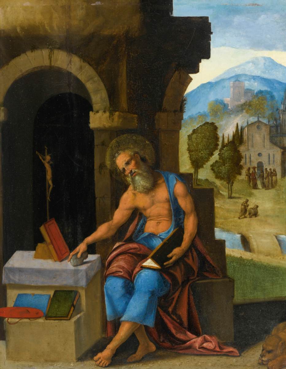 St Jerome in Contemplation