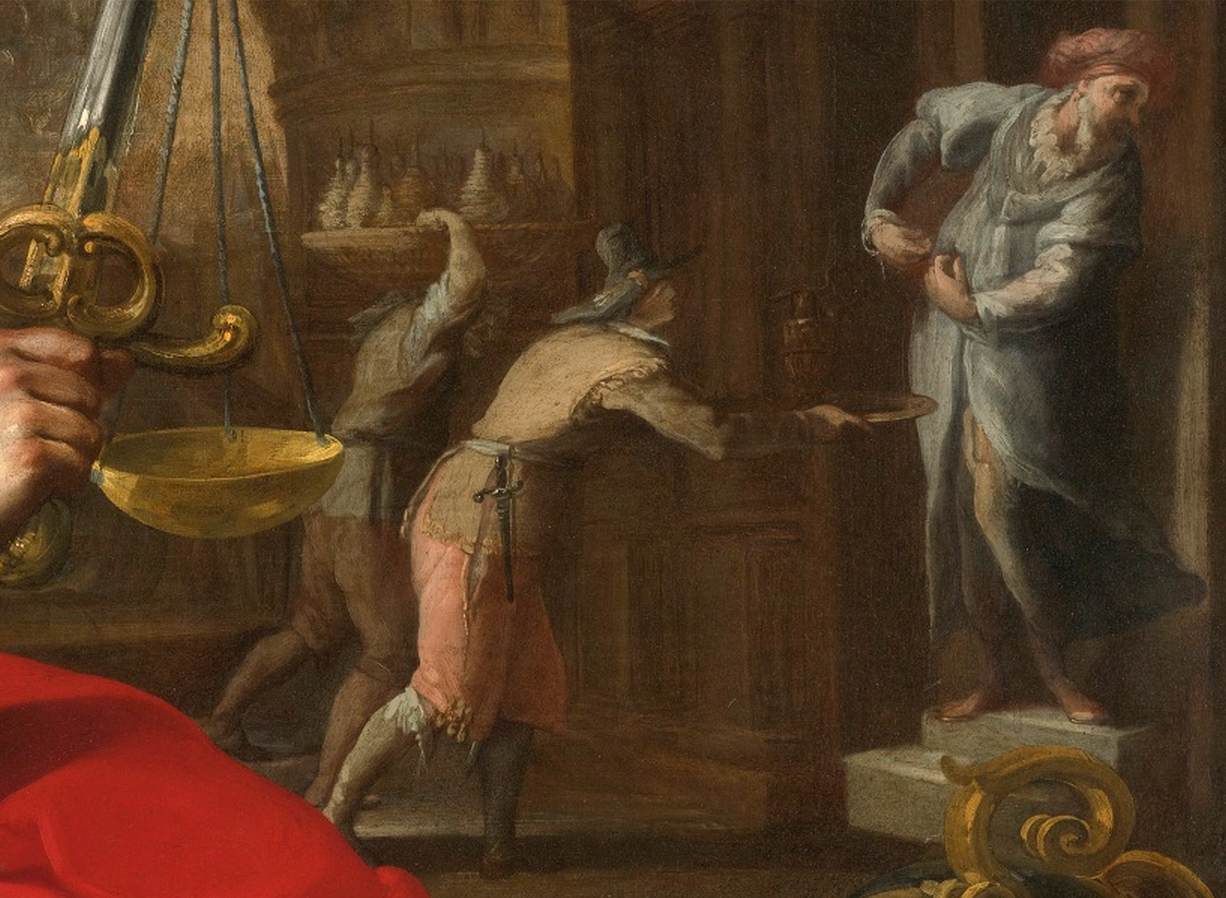 Allegory of Justice (detail)