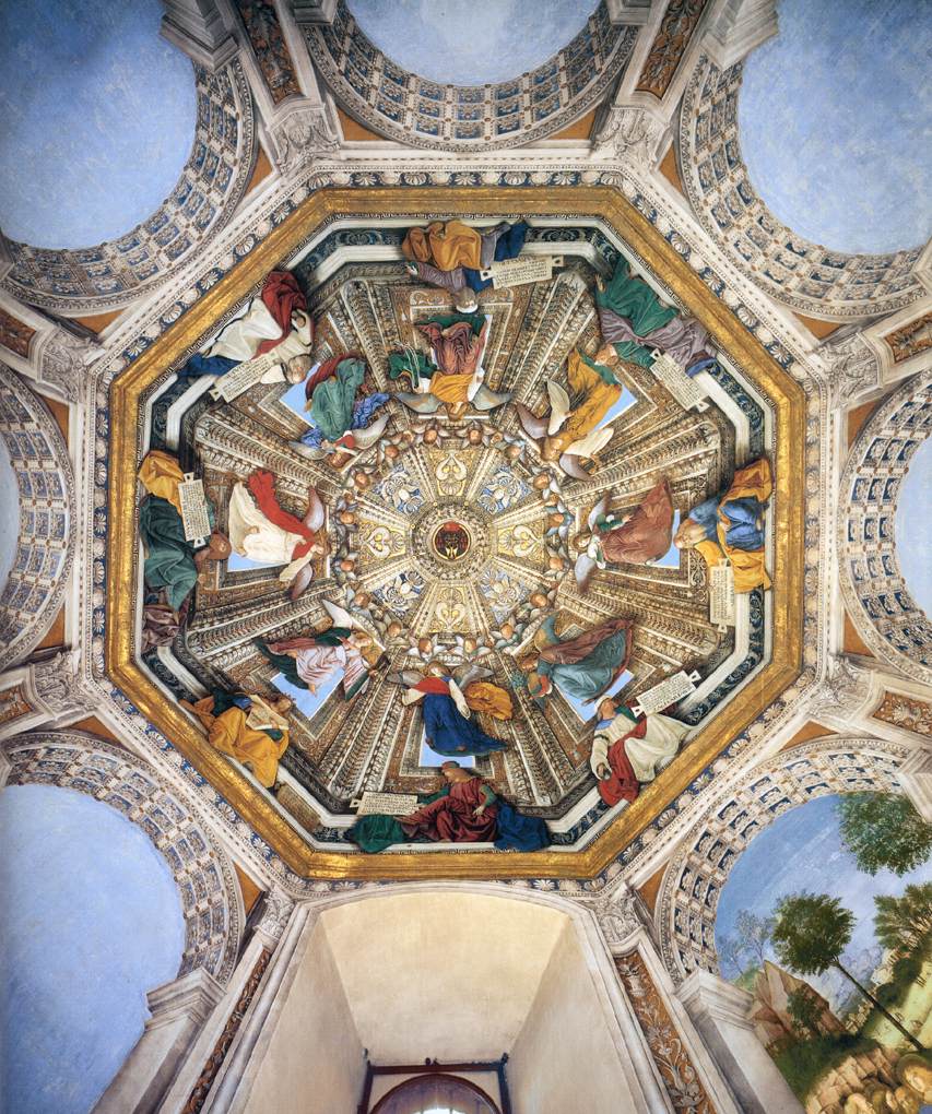 Vaulting decoration of the Sacristy of St Mark