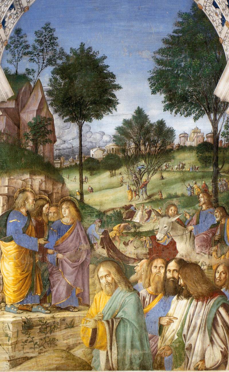 Christ's Entry into Jerusalem (detail)