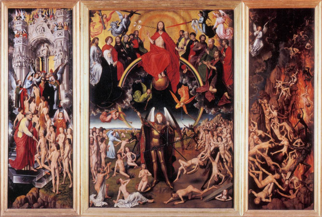 Last Judgment Triptych (open)