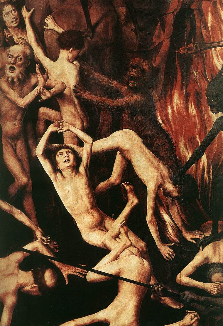 Last Judgment Triptych (detail)