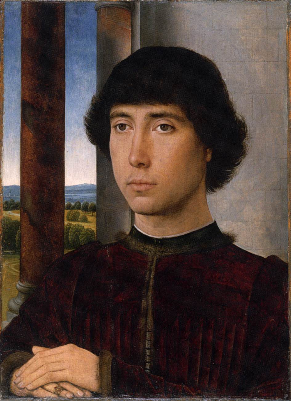 Portrait of a Man at a Loggia