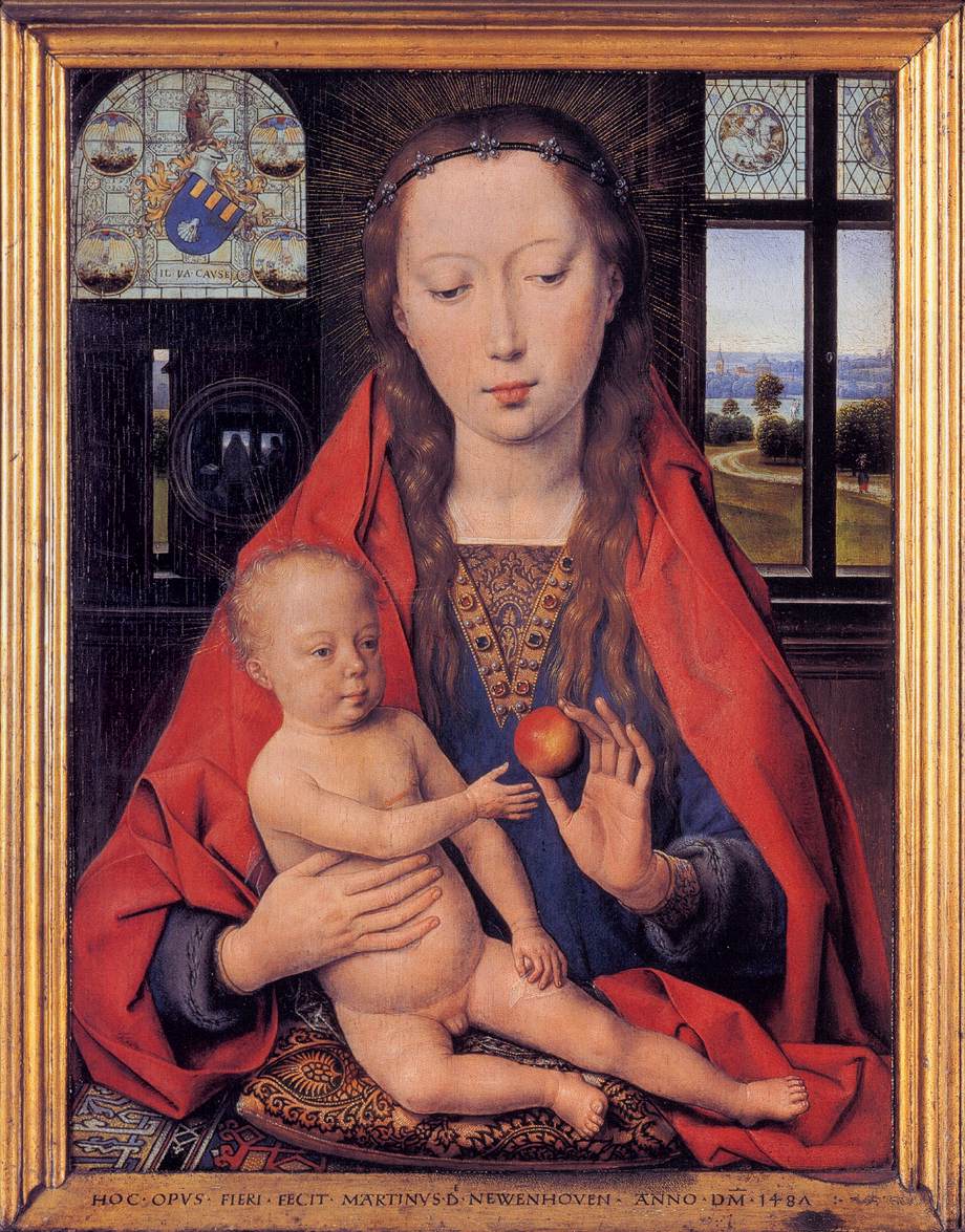 Diptych of Maarten Nieuwenhove (left panel)