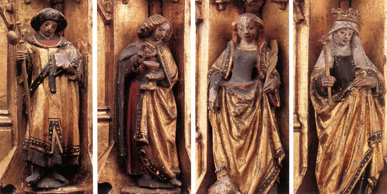 St Ursula Shrine: Figures