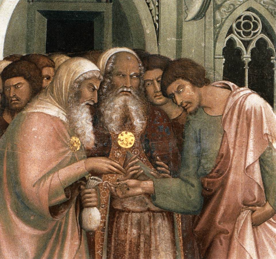 Betrayal of Judas (detail)