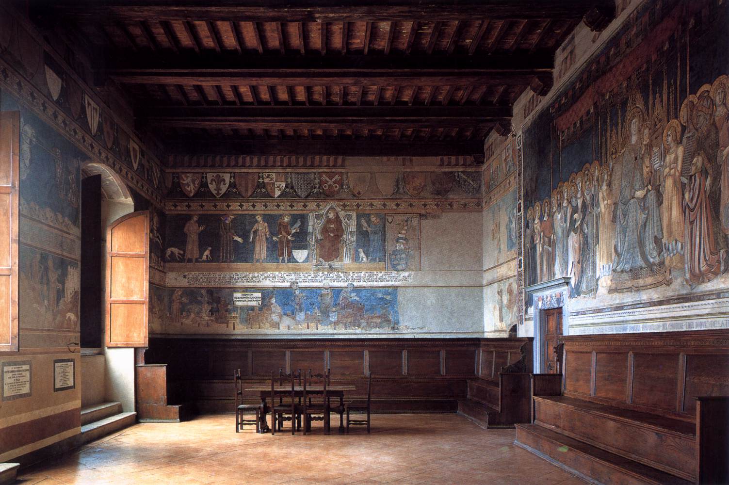 View of the Sala del Consiglio