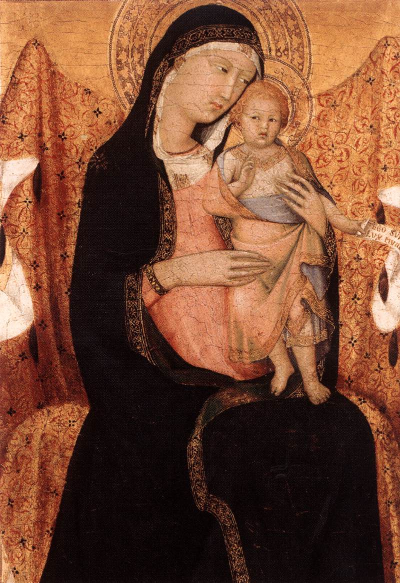 Virgin and Child (detail)