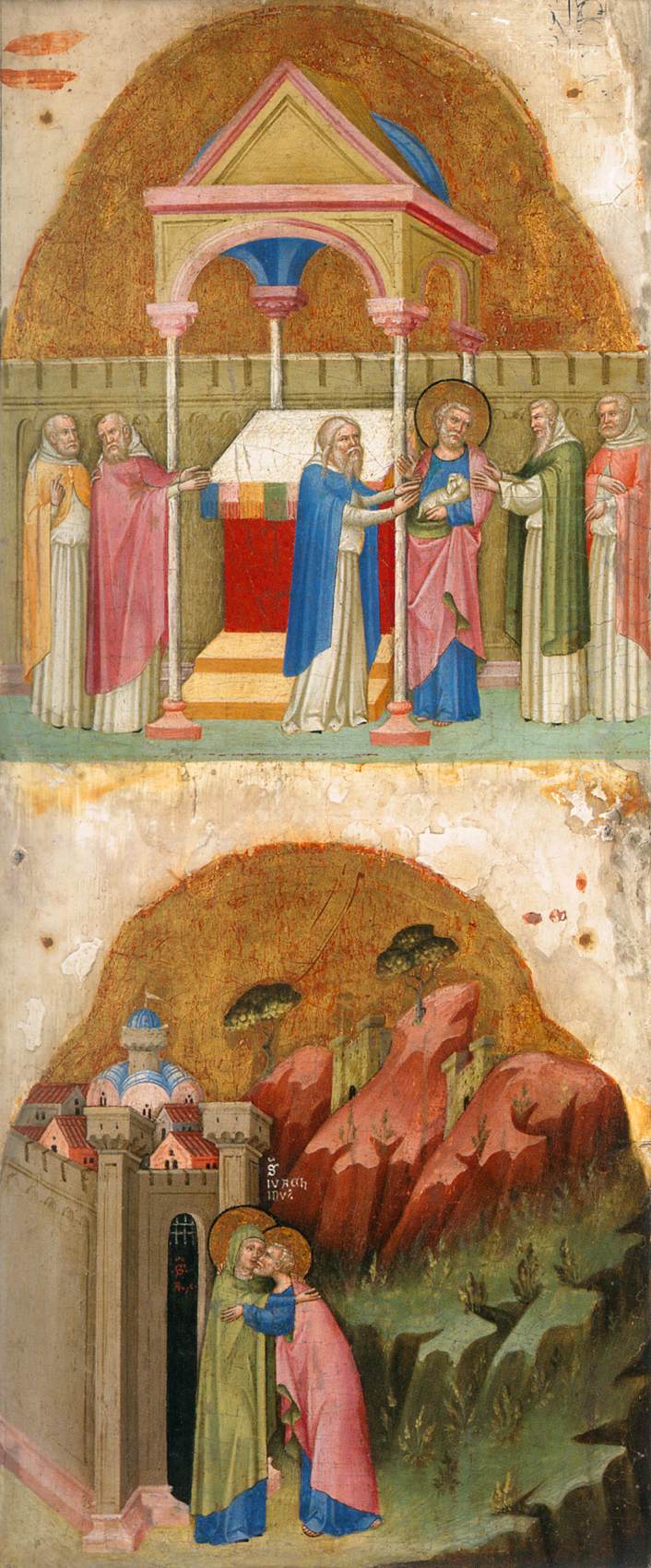 Altarpiece of the Virgin Mary (far left-hand panel)