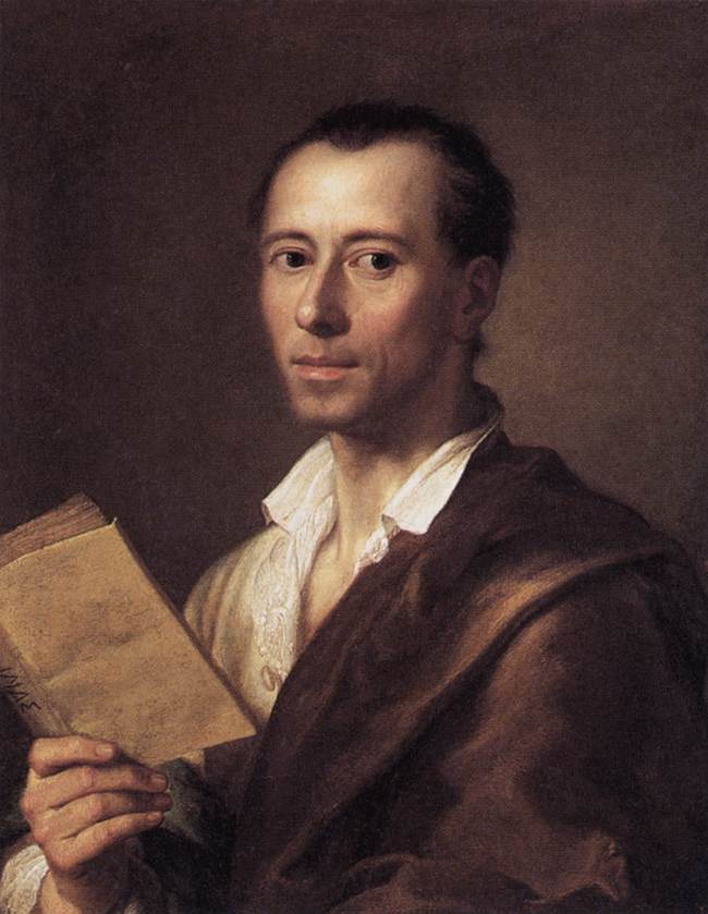 Portrait of Johann Joachim Winckelman