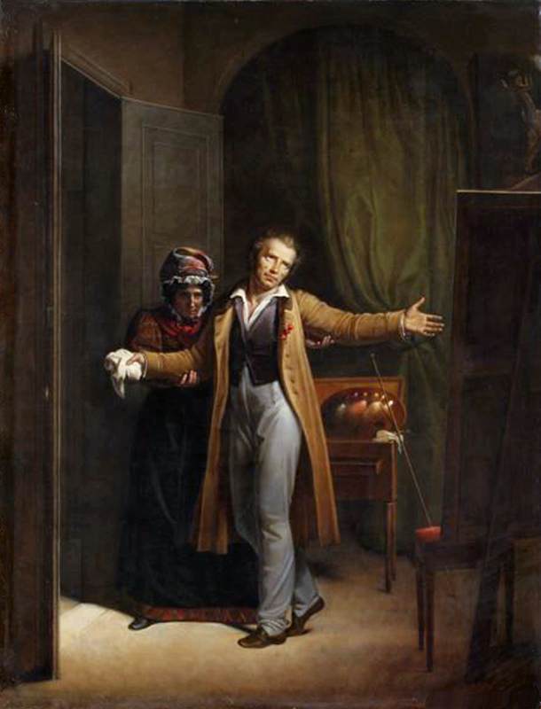 Girodet's Farewell to His Studio
