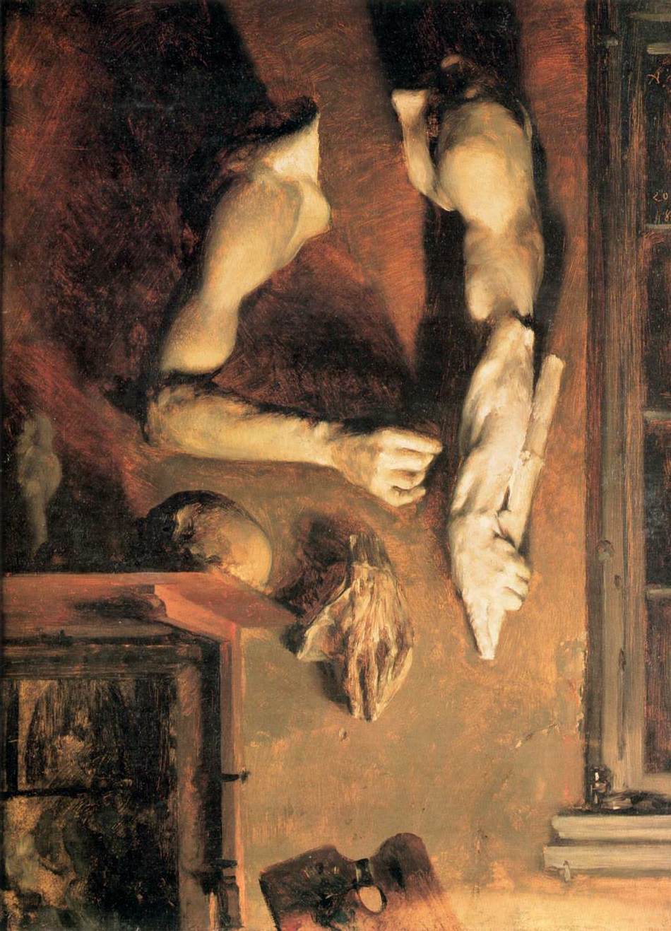 Studio Interior with Casts