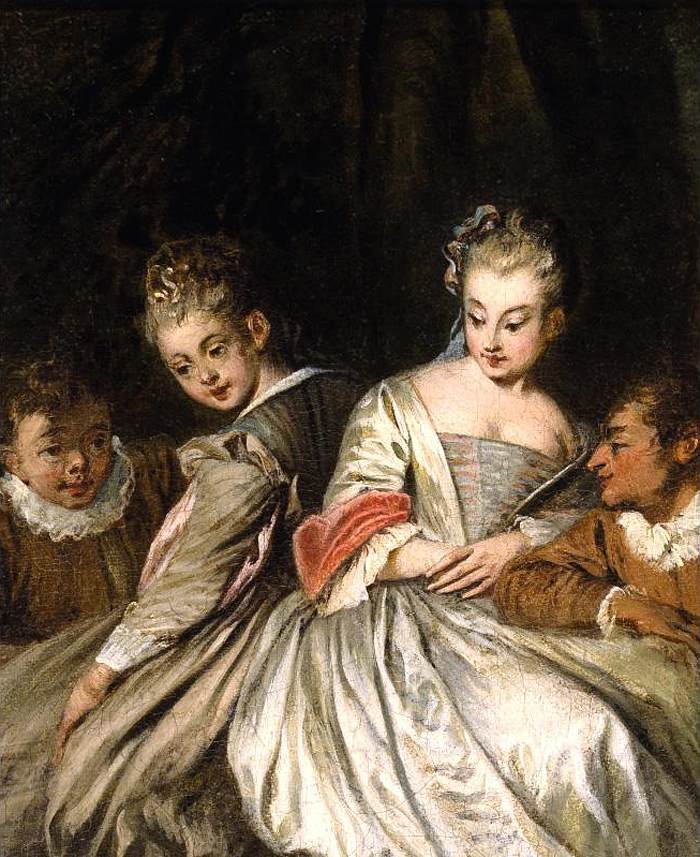 Elegant Couples Conversing