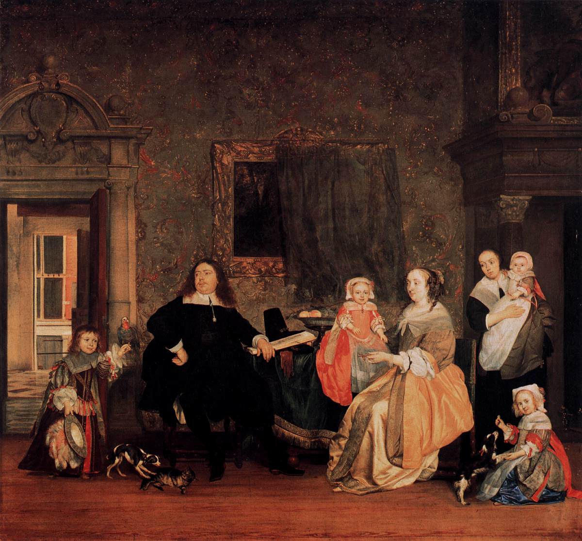Portrait of Jan Jacobsz. Hinlopen and His Family