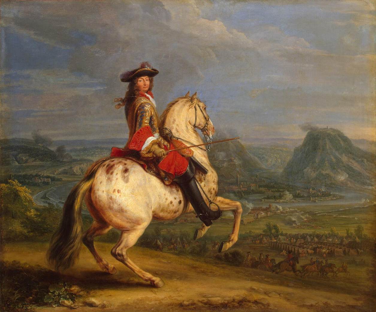 Louis XIV at the Taking of Besançon