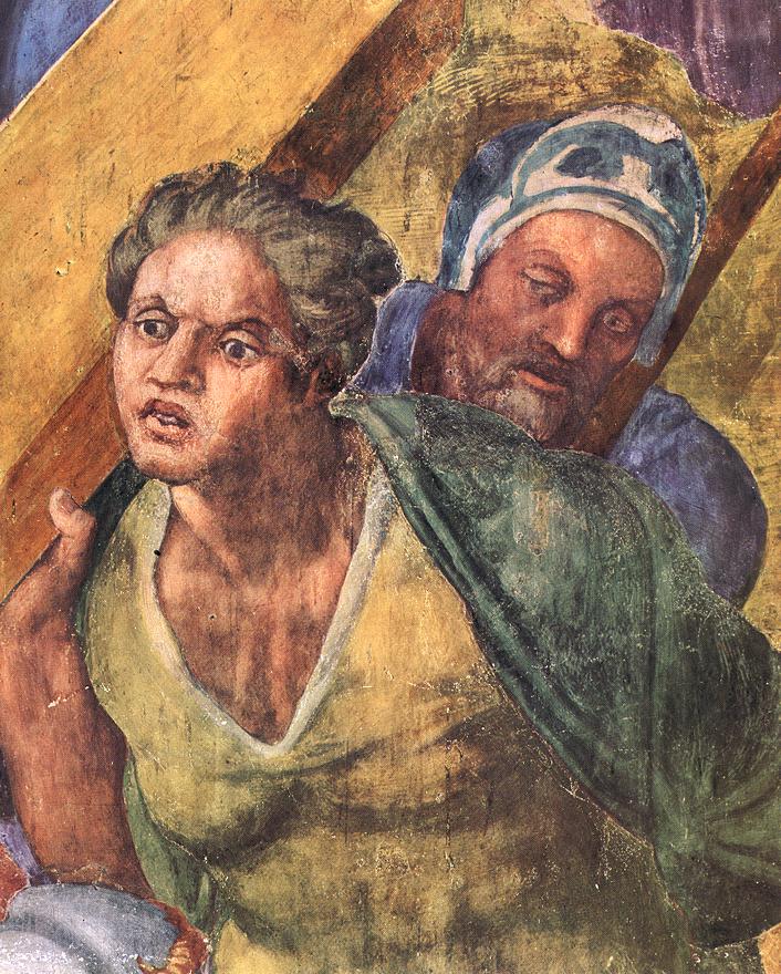 Martyrdom of St Peter (detail)