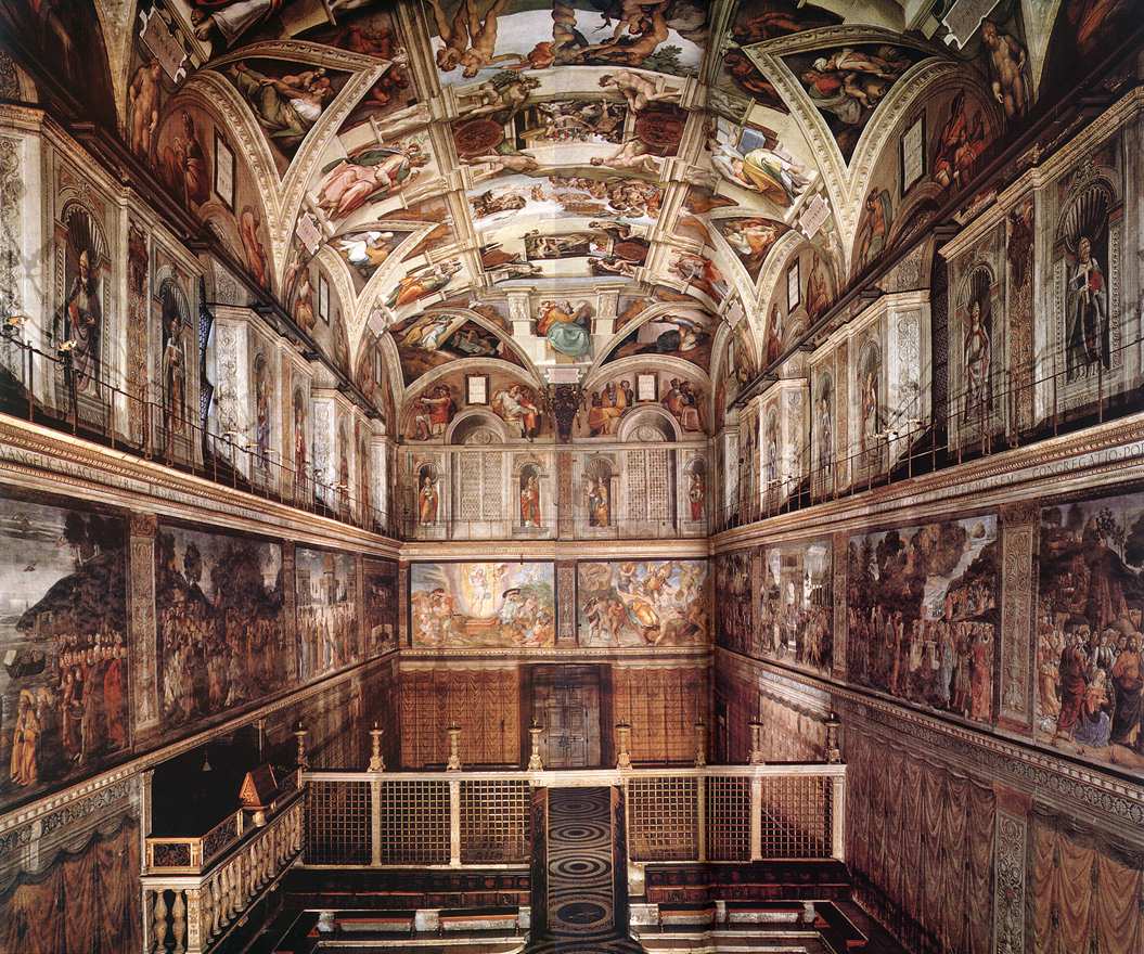 Interior of the Sistine Chapel