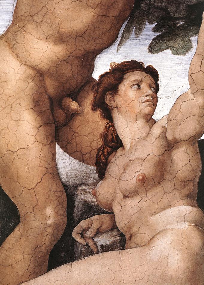 The Fall and Expulsion from Garden of Eden (detail)