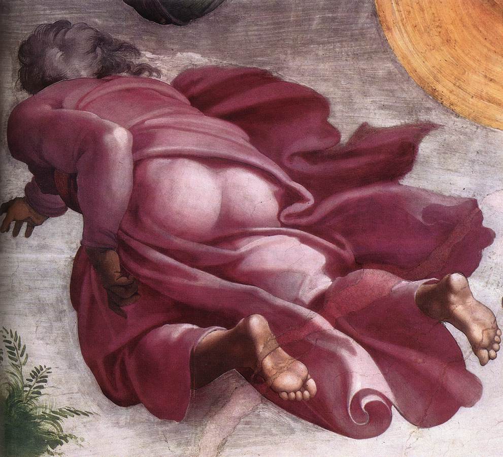 Creation of the Sun, Moon, and Plants (detail)