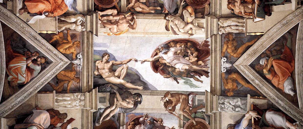 The ceiling (detail)