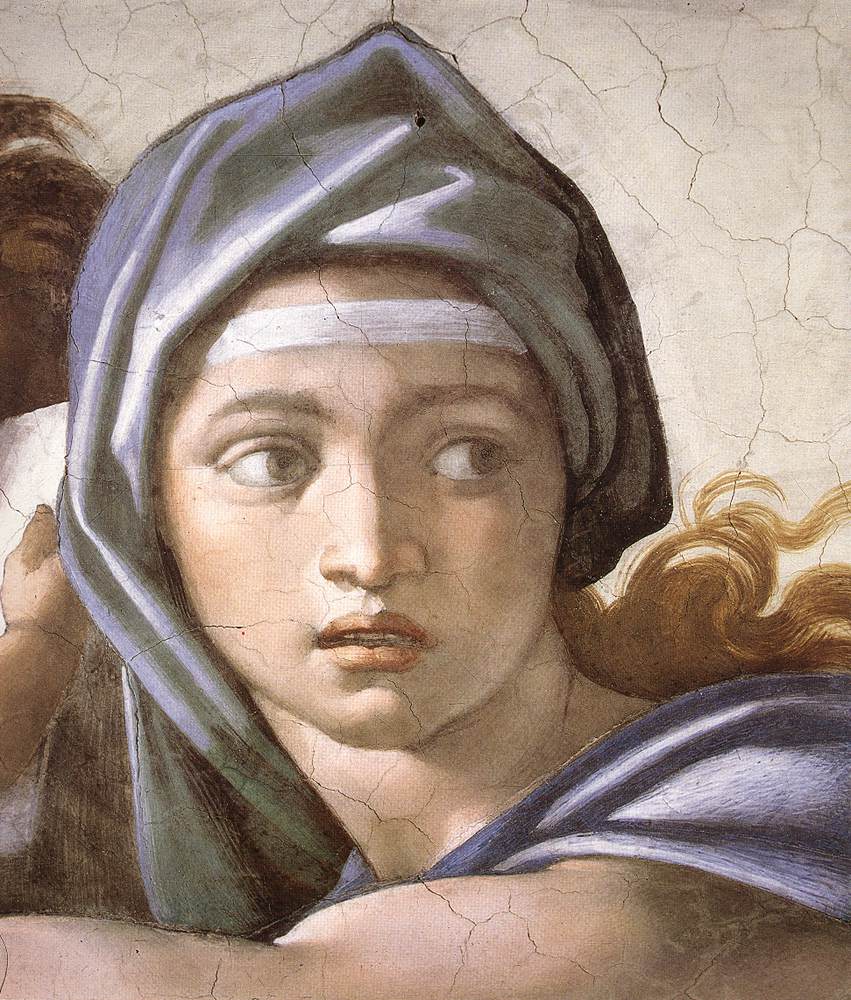 The Delphic Sibyl (detail)