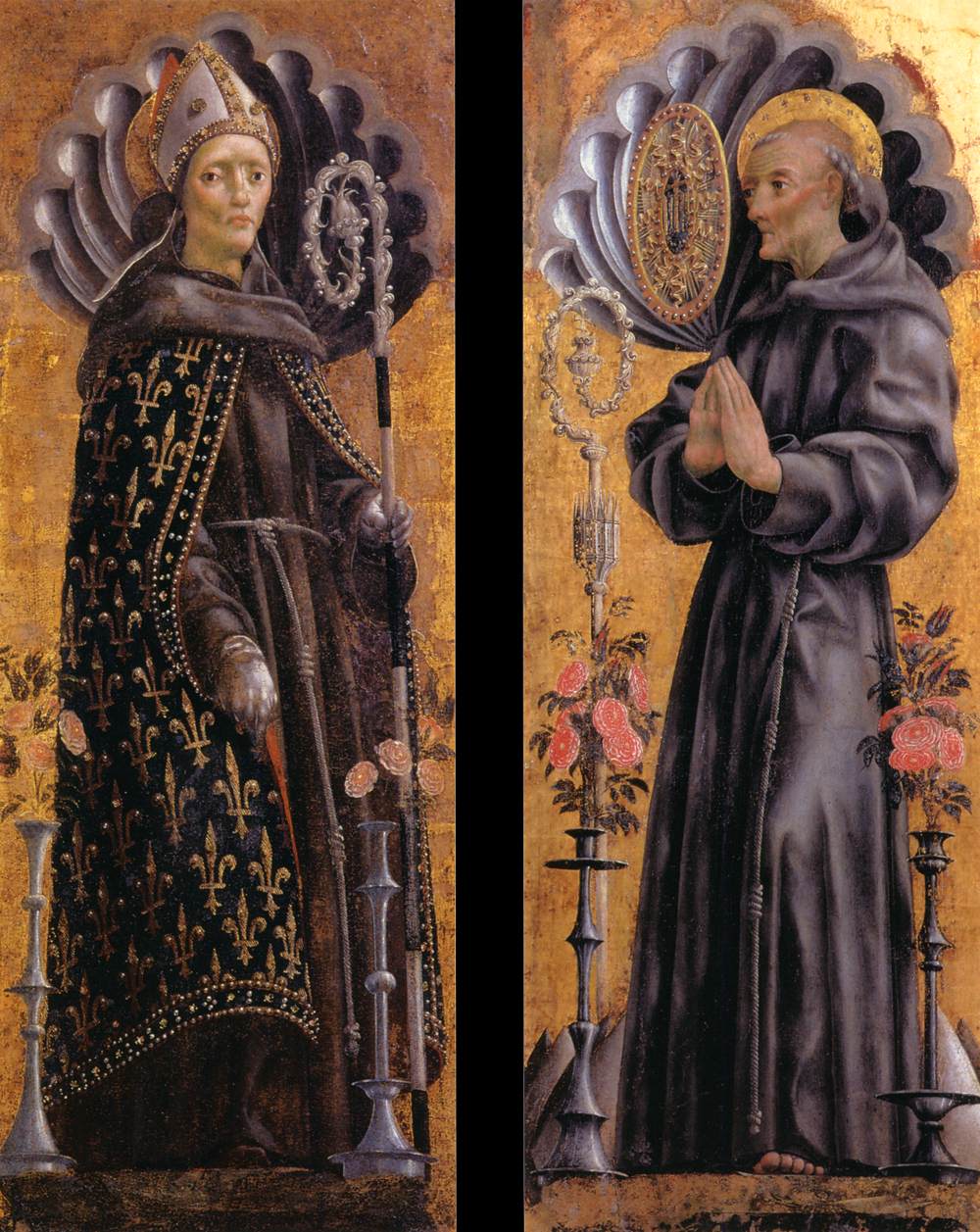 St Louis of Toulouse; St Bernardino of Siena