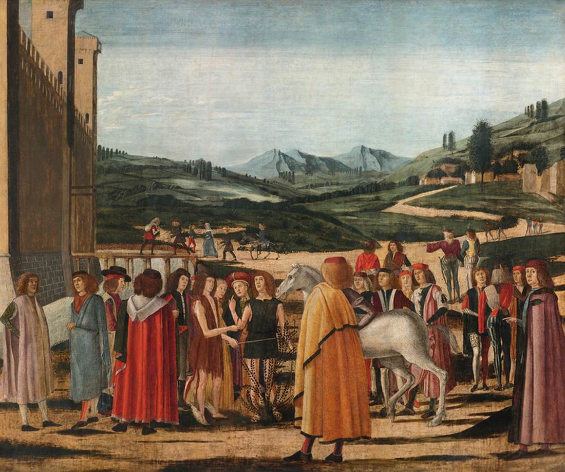 Dispute between Poseidon and Athena for Supremacy over Attica