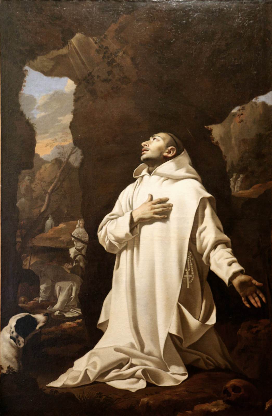 St Bruno Praying in the Desert