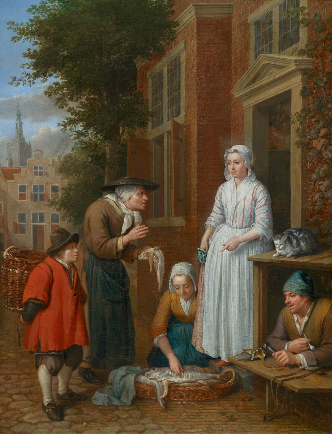 Fish Sellers in The Hague