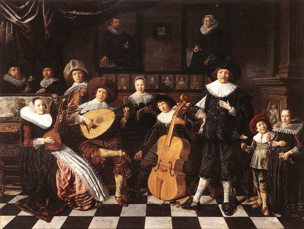 Self-Portrait with Family Members