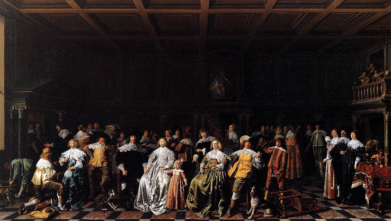 The Marriage of Willem van Loon and Margaretha Bas