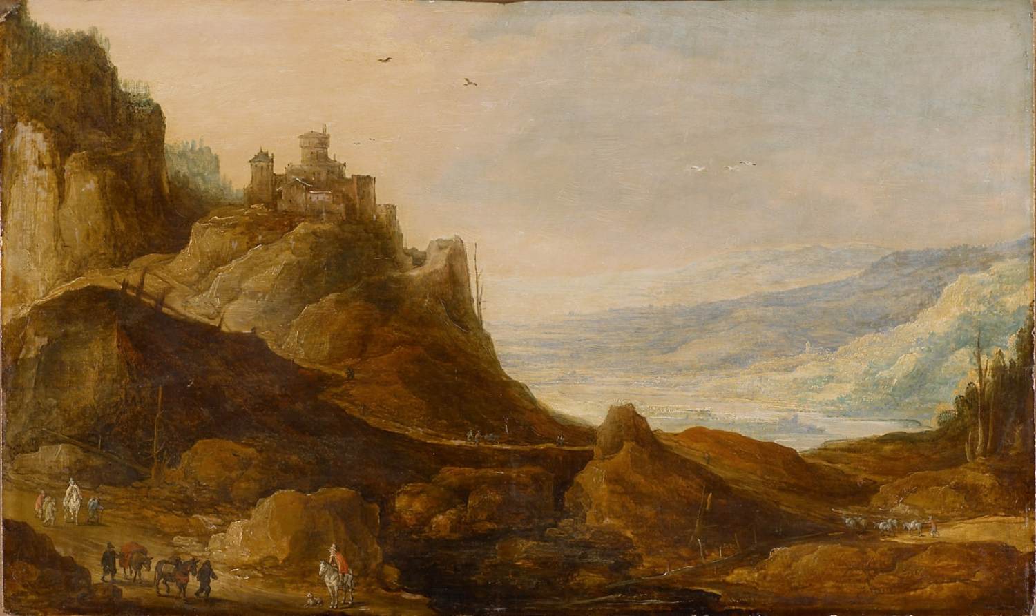 Mountain Landscape with Castle