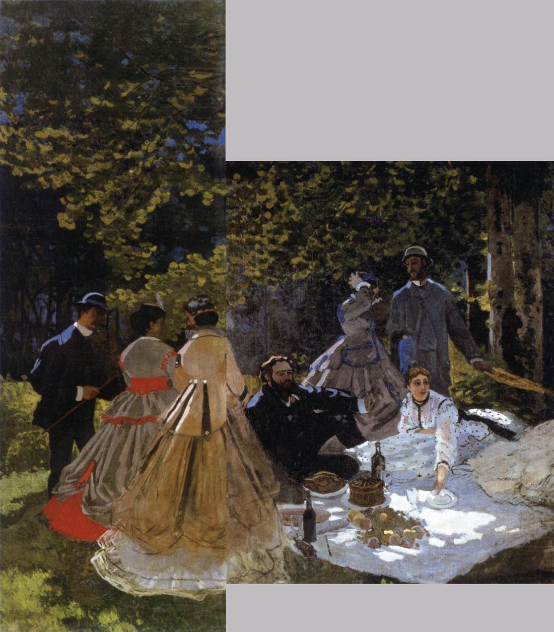 Le Déjeuner sur l'Herbe (The Picnic, two parts)