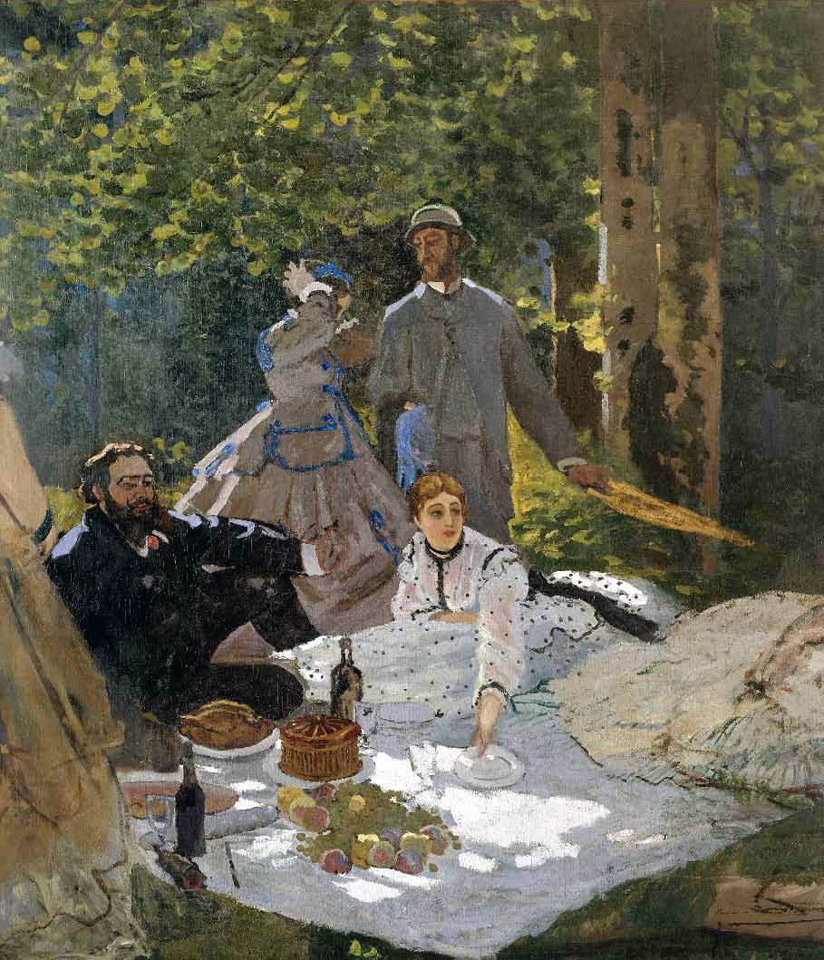 Le Déjeuner sur l'Herbe (The Picnic, fragment)