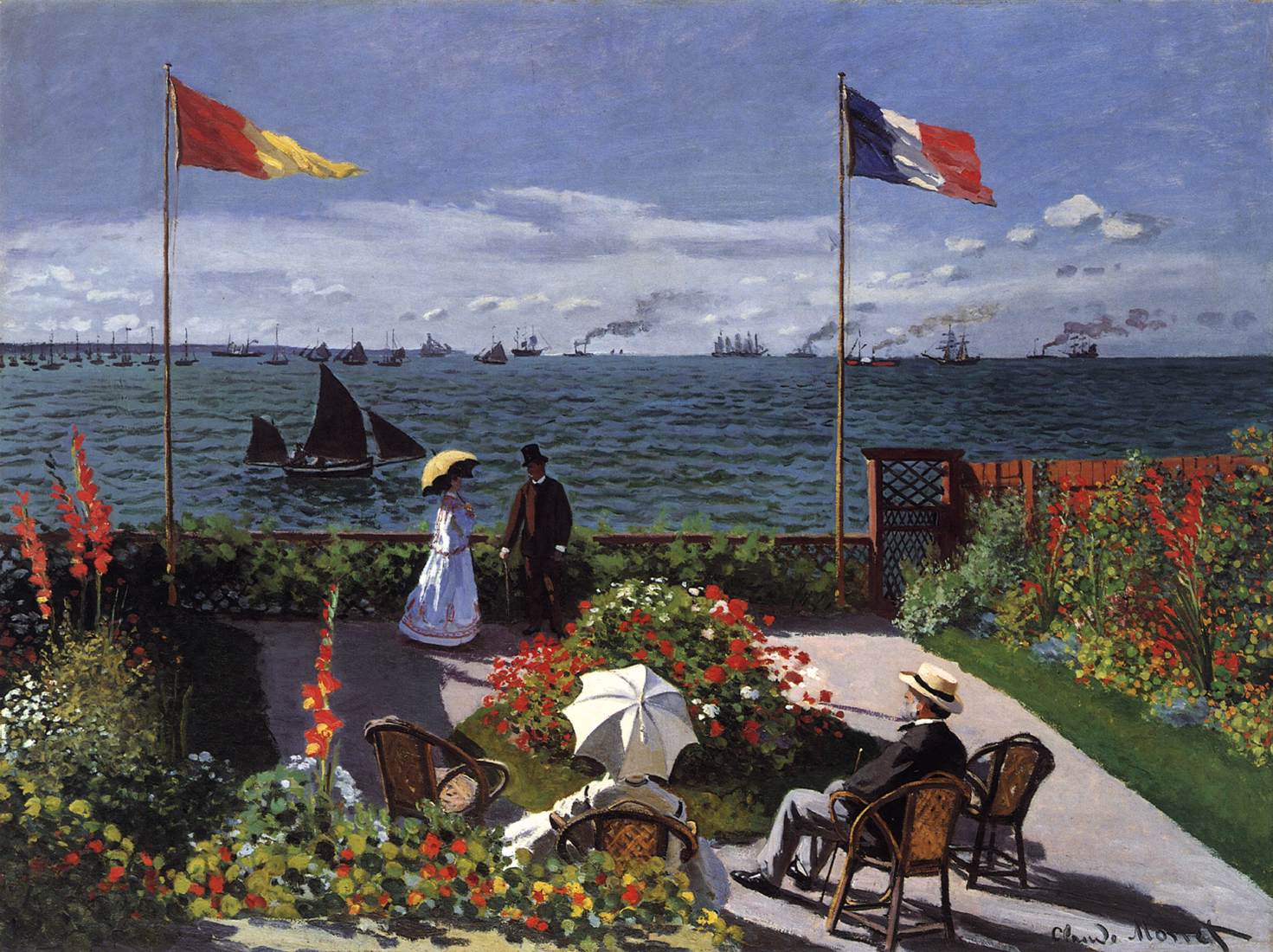 Garden at Sainte-Adresse