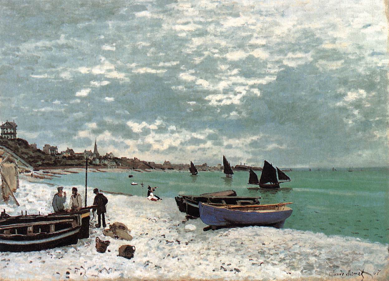Beach at Sainte-Adresse
