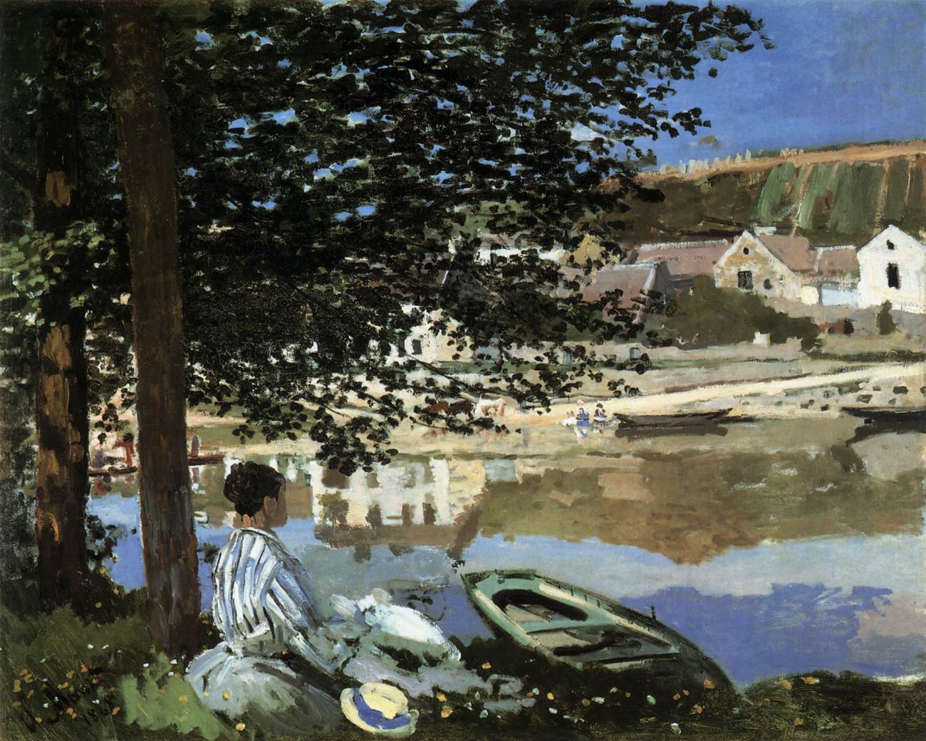 On the Bank of the Seine, Bennecourt