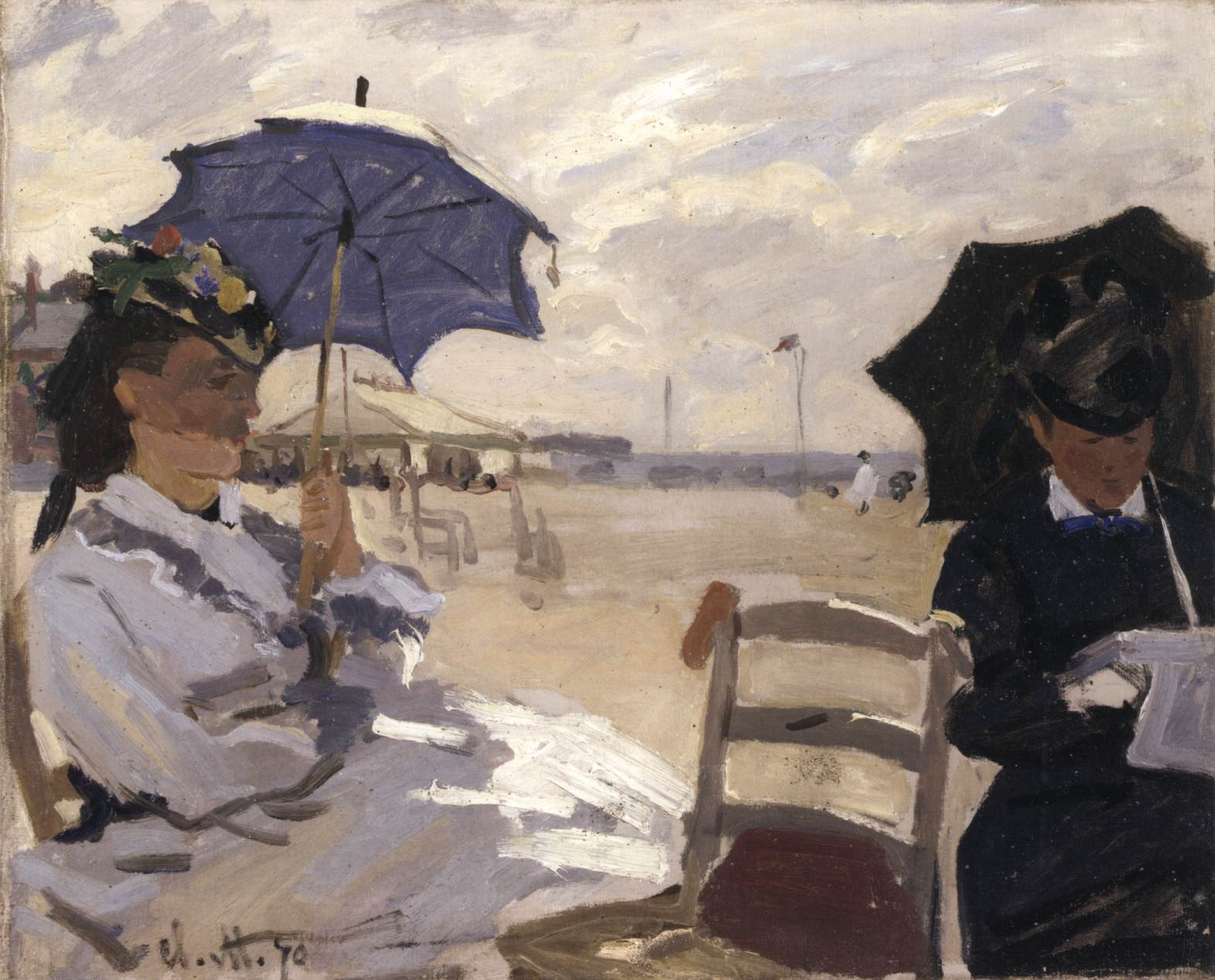 The Beach at Trouville