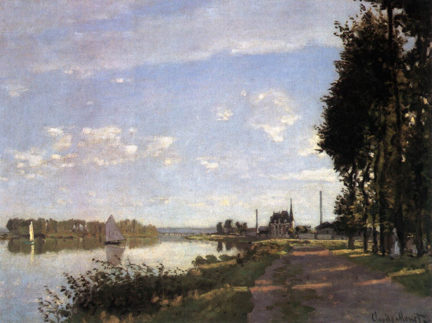 Riverside Path at Argenteuil