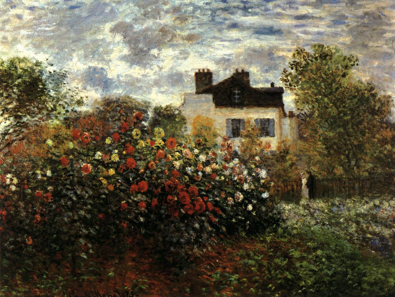 Monet's Garden at Argenteuil