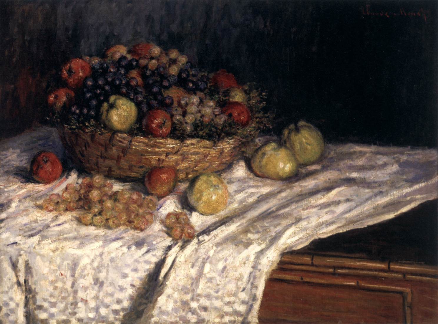 Still-Life with Apples and Grapes