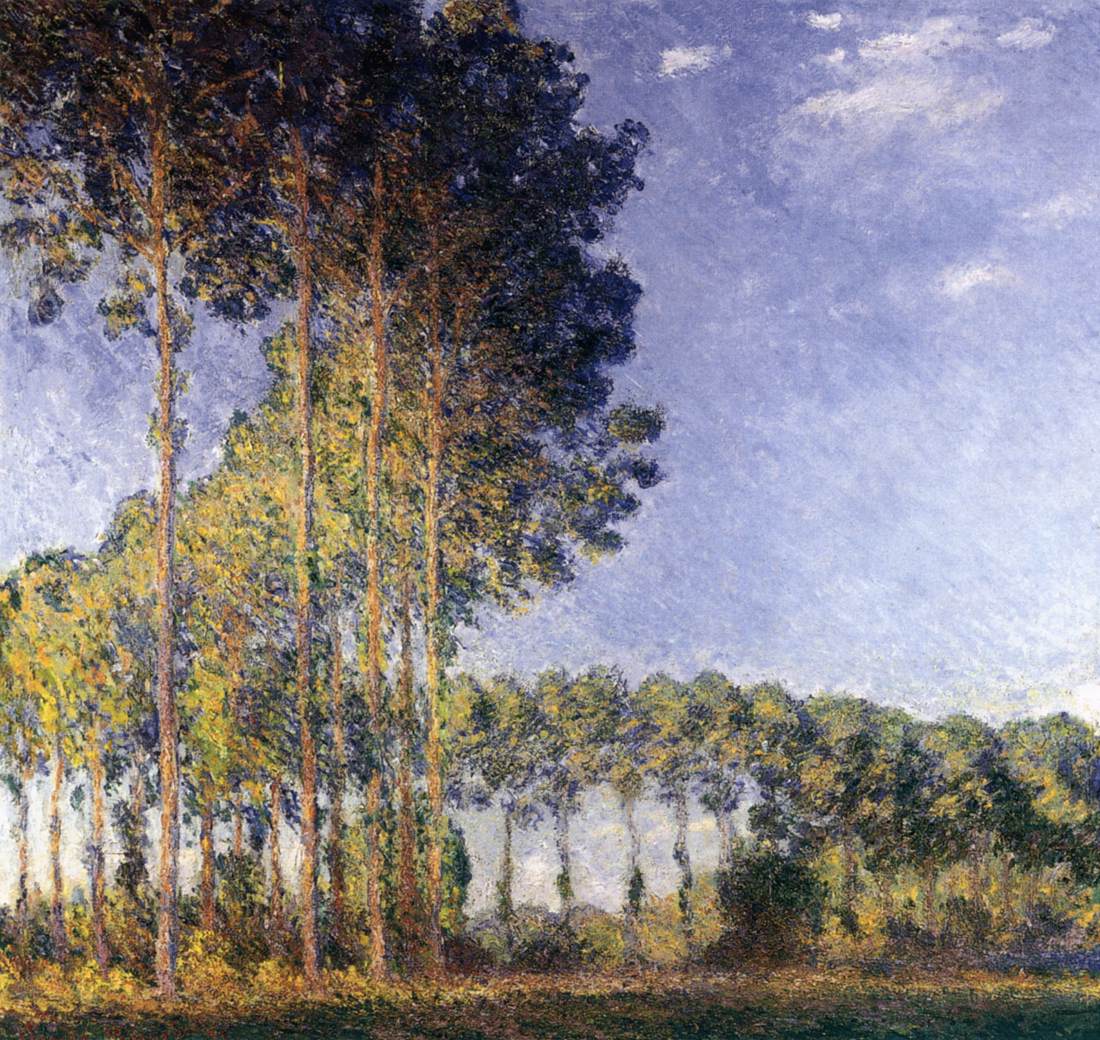 Poplars at the Banks of Epte