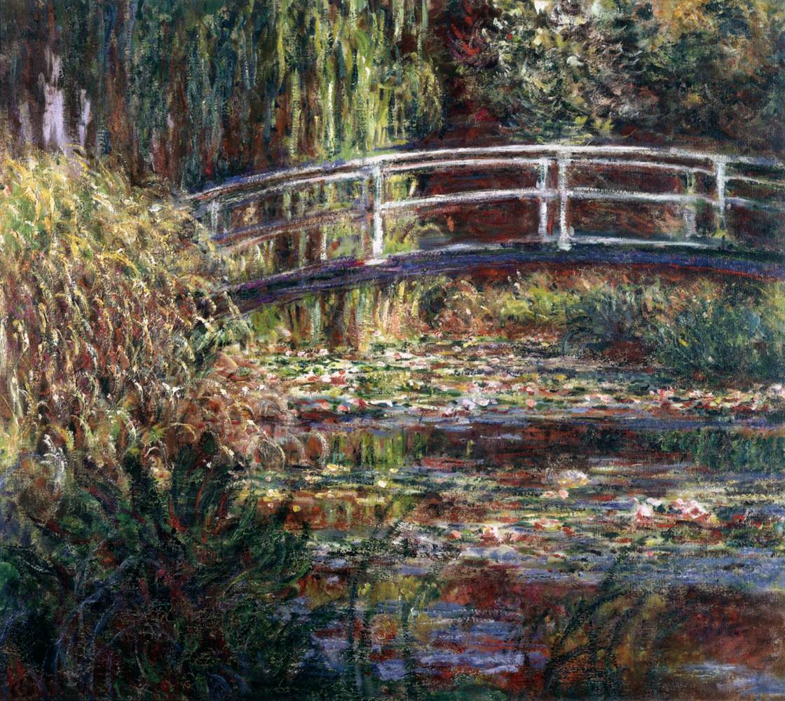 Water Lily Pond, Harmony in Rose