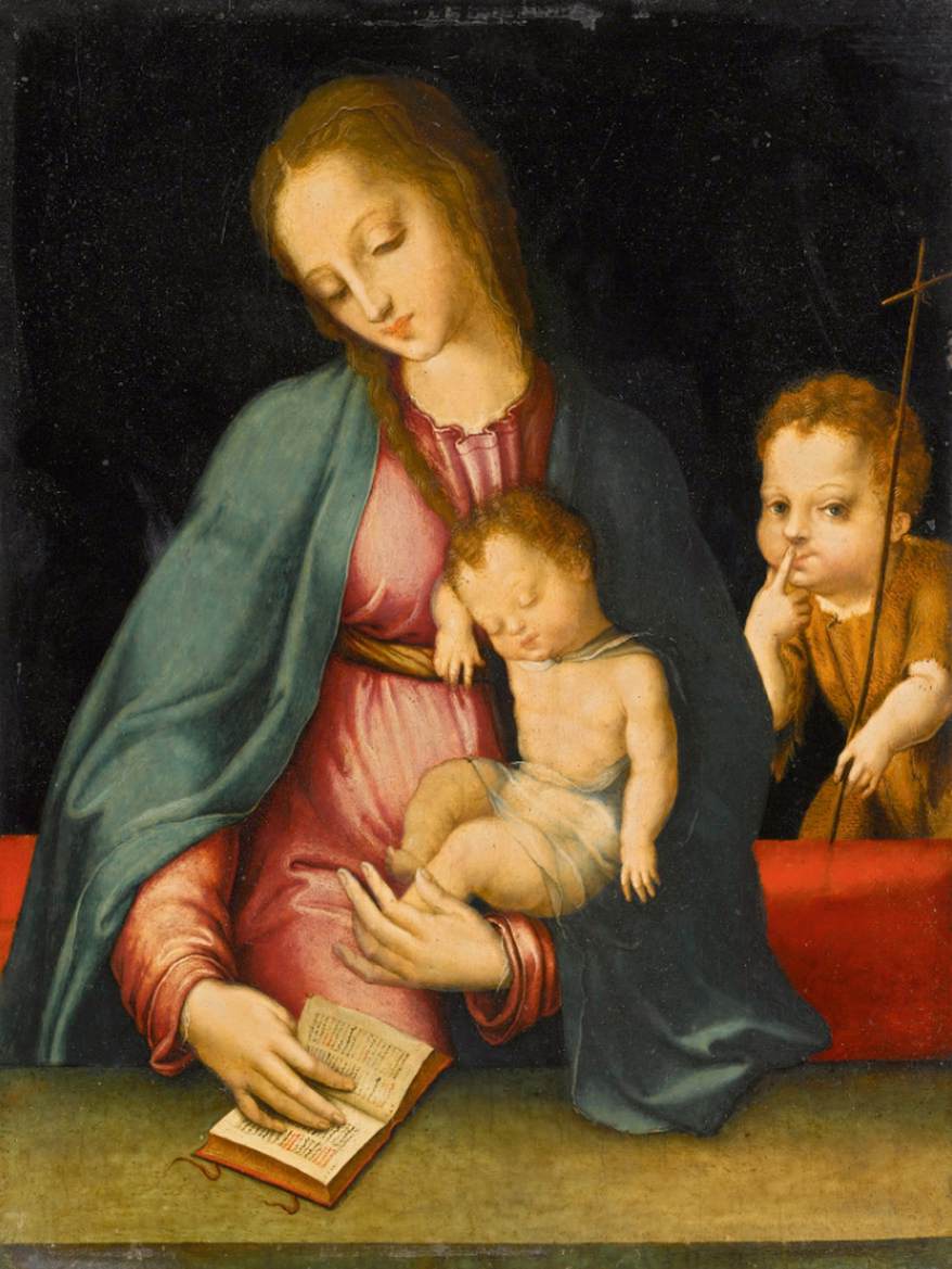 Virgin and Child with the Infant St John the Baptist