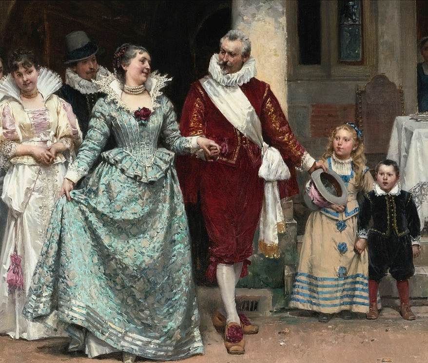 Silver Wedding (detail)